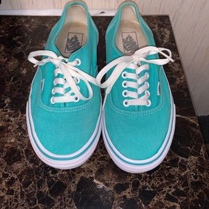 Women Turquoise vans